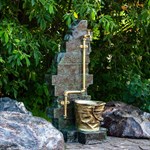 Умывальник для дачи из стеклопластика 