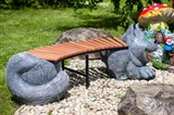 Скамейка детская кот