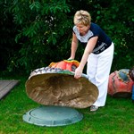 Крышка люка из стеклопластика 