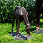 Фигура Олененок из стеклопластика  Фигура Олененок из стеклопластика