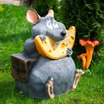Фигура для сада мышонок Фигура для сада мышонок