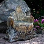 Садовое кресло из стеклопалстика 