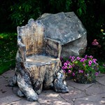 Кресло Пень для сада  Кресло Пень для сада