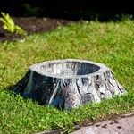 Кашпо пень для цветов