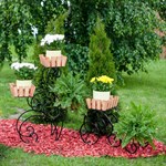 Садовые подставки для цветов