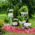 Кованые подставки для сада