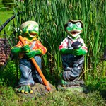 Фигура для дачи из стеклопластика