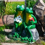 Фигура для сада Лягушки Фигура для сада Лягушки