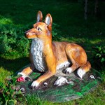 Фигура садовая Собака 