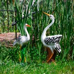 Птицы садовые фигуры