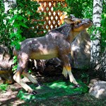 Садово-парковая фигурка лосенка