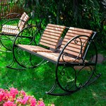 Кресло качалка для дачи