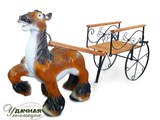 Садовая фигура ЛОШАДЬ