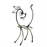 Кованая цветочница на подоконник 