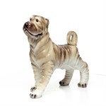 Фигура собаки из полистоуна 