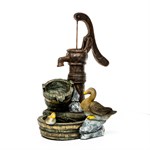 Фонтан садовый из стелопластика 