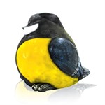 Новогодняя фигура синичка  