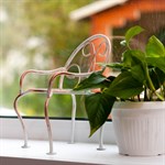 Кованая подставка для цветов 