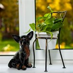 Цветочница на окно кованая 