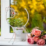 Кованая подставка для цветов 