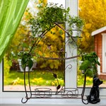 Подставка для цветов кованая  Подставка для цветов кованая