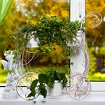 Цветочница кованая