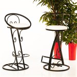 Кованые барные стулья