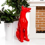 Фигура собаки новогодняя 