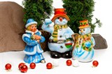 Садовая фигура Новогодняя Снегурка F03180 - фото 39920