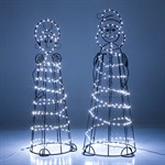 Дед мороз - световая фигура