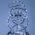 Дед мороз - светящаяся фигура для сада