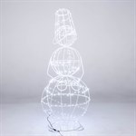 Светящаяся фигура большой снеговик