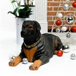 Фигура Ротвейлер для сада 