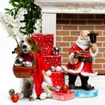 Садовая фигура Спаниель F01232