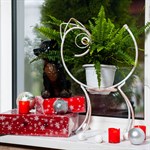 Кованая цветочница 