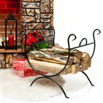 Кованая дровница  Кованая дровница