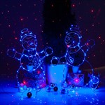 Новогодние световые фигуры