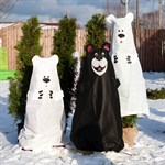 Зимнее укрытие для садовых растений Мишка 10010 высота 100см 10010 - фото 41513