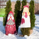 Укрывной колпак Петух арт.10022 h= 1м  10022 - фото 41516