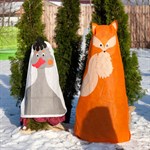 Укрывной чехол для растений на зиму Лисичка 10030 h=1м 10030 - фото 41535