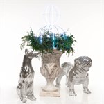 Вазон из стеклопластика U07933-WP 