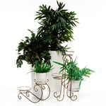 Цветочницы из металла