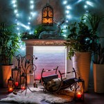 Дровница из металла  Дровница из металла