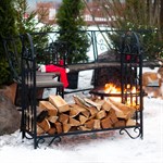 Дровница уличная