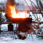 Кованый Мини-Мангал 861-15 - фото 41866