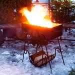 Кованый Мини-Мангал 861-15 - фото 41868