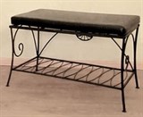 Кованая банкетка