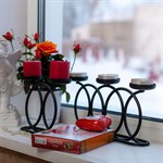 Подсвечник на две свечи 