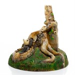 Декоративная крышка люка Лешие