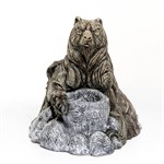 Кашпо для цветов с медведем